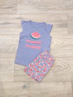 ➕Name it Set T-Shirt+Shorts, lila fliederfarben Melonen, Gr. 92♥️ Schleswig-Holstein - Glinde Vorschau