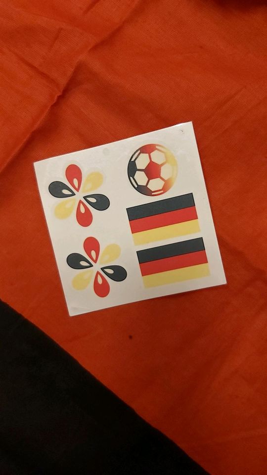 Deutschland Fan-Paket Fußball EM Sonnenbrille Haarspange Basecap in Magdeburg
