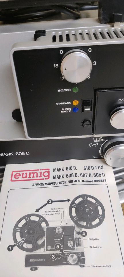 eumig Filmprojektor Mark 608 D in Fernwald