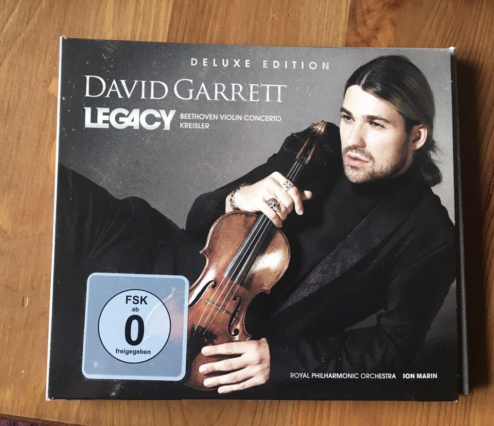 David Garrett - 3 CDs - Classic Romance - Virtuoso - Legacy in Kirchgellersen