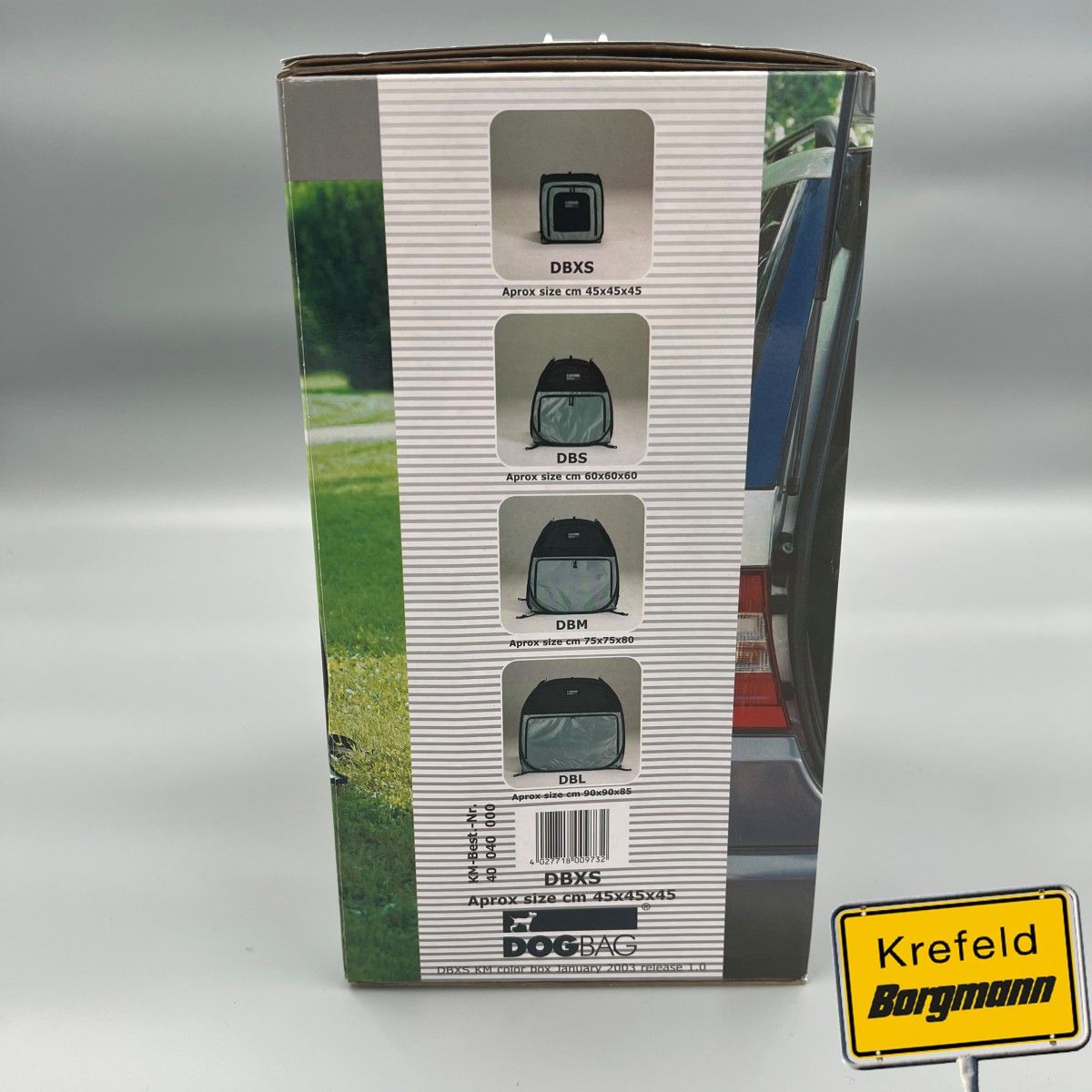 Kleinmetall mobile Hundebox *Borgmann*