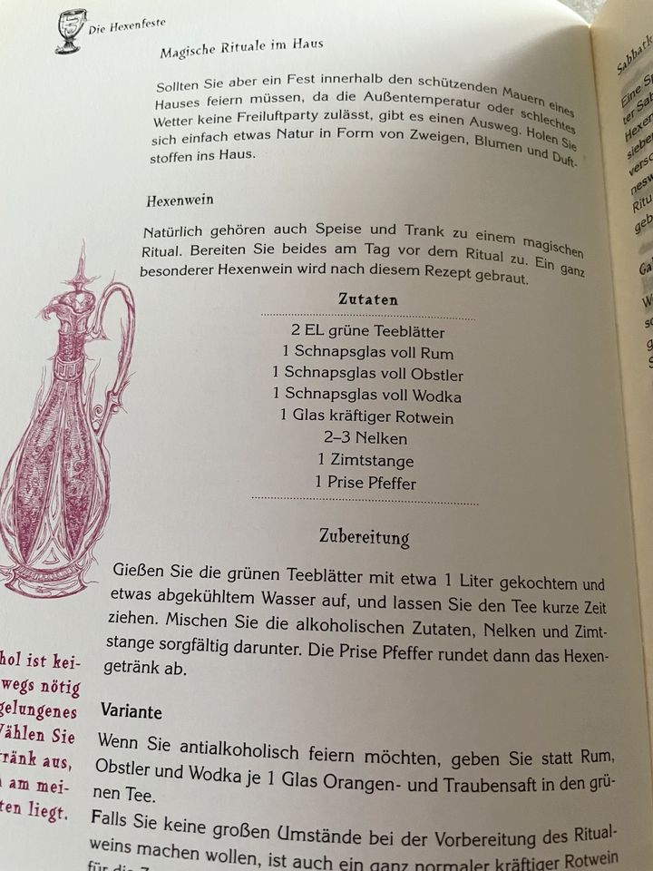 Buch Thea HEXENWISSEN mit Almut Schenker wie neu Magie Rituale in München