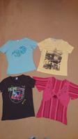 4 T-Shirts für Damen oder Mädchen Gr S Brandenburg - Zossen Vorschau