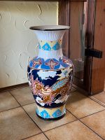 Große Bodenvase mit Drachenmotiv,  51 cm hoch Bayern - Bodenmais Vorschau