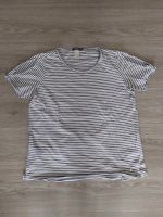CECIL T-Shirt grau-weiß gestreift Gr. XL 42/44 Cutout Nordrhein-Westfalen - Herdecke Vorschau