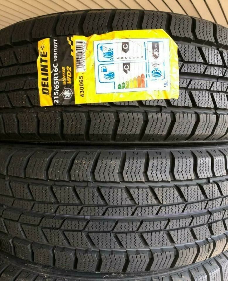 4x 215/65R16C 109/107T DELINTE WD2 WINTERREIFEN WINTER ★ NEU in Lenggries