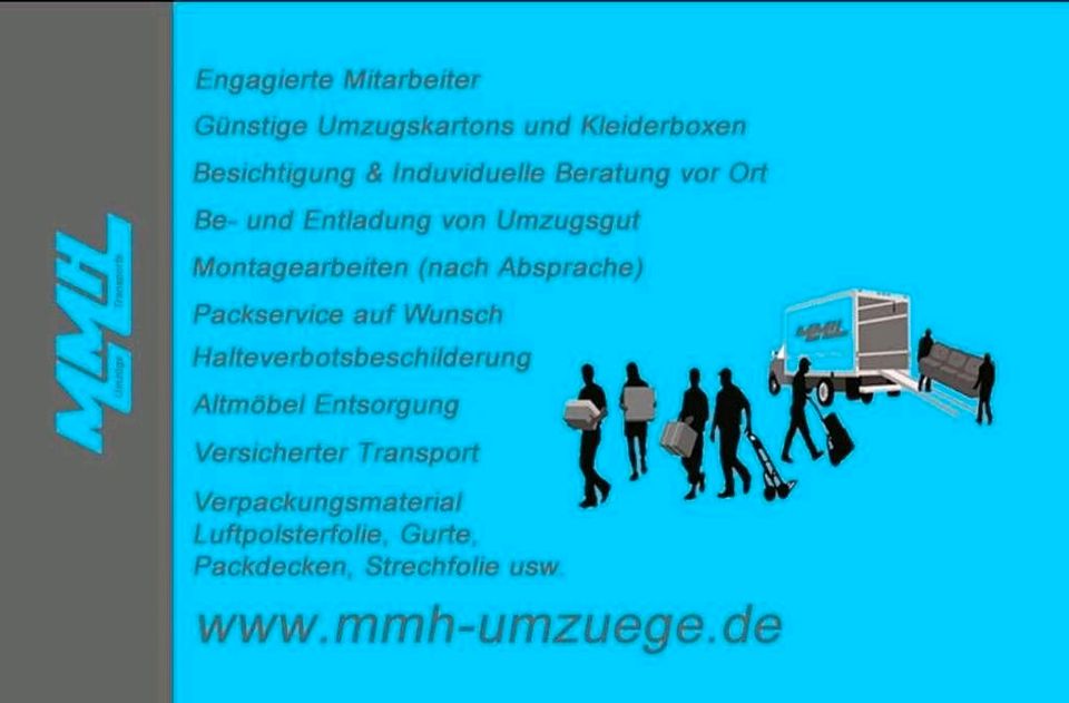 Haltverbotschilder in Hannover- MMH Umzüge Ihr Umzugsunternehmen in Hannover