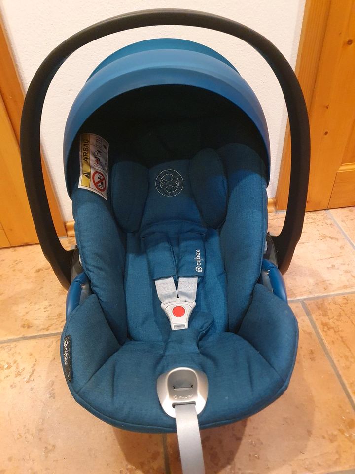 Babyschale Cybex Cloud Z i-Size Platinium, Unfallfrei! in Riegsee