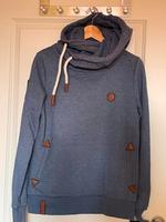 Naketano Hoodie Pullover blau Gr. L Bayern - Heßdorf Vorschau