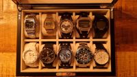 10 Armbanduhren / Chronographen div. Hersteller inkl. Uhrenkasten Hessen - Marburg Vorschau