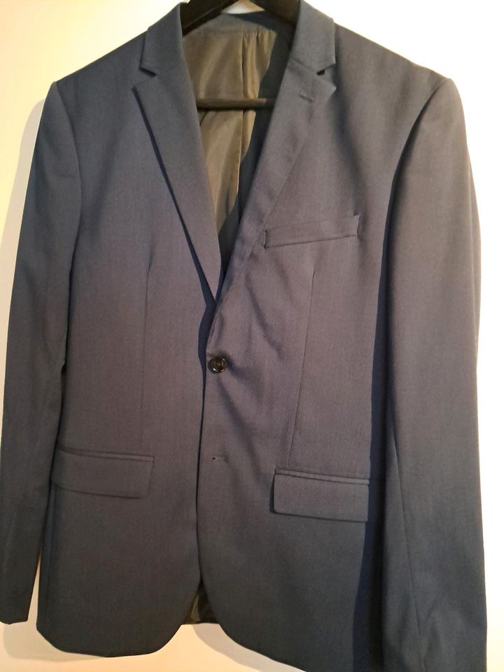 Sakko/ Jacket Gr. 48 slim fit H&M dunkelblau in Potsdam