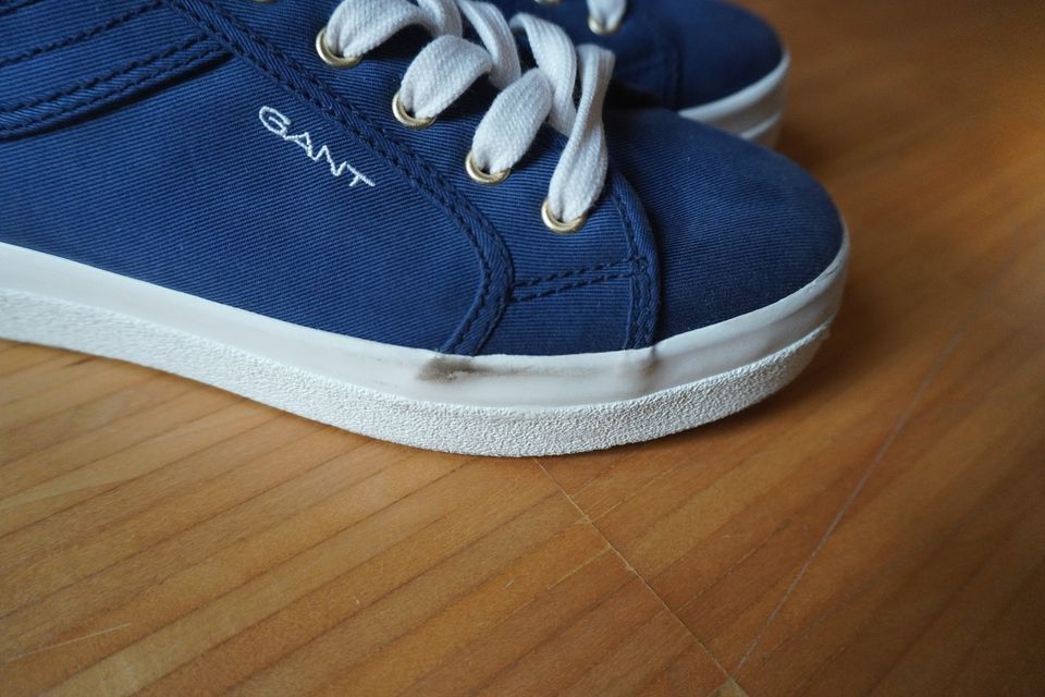 Gant Damenschuhe dunkelblau Gr. 39 in Dresden