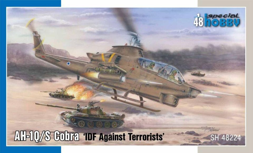Special Hobby: AH-1Q/S Cobra ‘IDF Against Terrorists’ in 1:48 in Lindenberg (Pfalz)