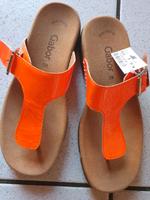 Gabor Pantoletten Flip Flop Gr.39 Leder Sachsen-Anhalt - Halle Vorschau