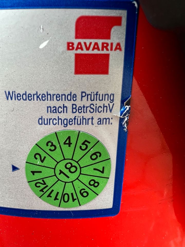 Hansa 12 kg ABC Pulver Feuerlöscher geprüft unbenutzt in Winsen (Luhe)