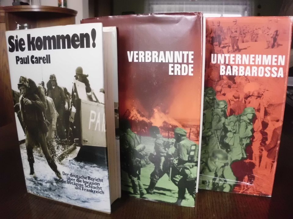 3 Bücher 2. Weltkrieg  alle von Paul Carell in Reinheim