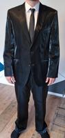Digel Rodrigo glanz Anzug schwarz | Sakko Gr. 52 + Hose Gr. 52 Bayern - Oberkotzau Vorschau