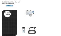 PRO-PAKET AKTIONSPREIS 1720Wp BALKONKRAFTWERK 4X430W FULL BLACK HOYMILES HMS-1600-4T WECHSELRICHTER UND DTU-WLITE-S PHOTOVOLTAIK SOLARMODUL SOLARSTROM Schleswig-Holstein - Norderstedt Vorschau