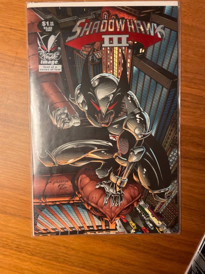 US-Comic Shadowhawk III Miniserie 4 Hefte Image in Berlin