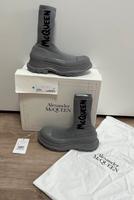 Alexander McQueen Boots Gr 41 Graffiti Knit Tread Slick NEU Grau Hessen - Dieburg Vorschau