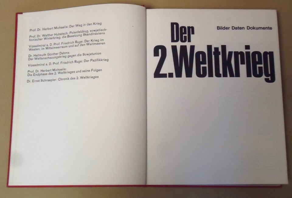 Buch über den 2. Weltkrieg, WarenGut, E6044 GF in Hamburg