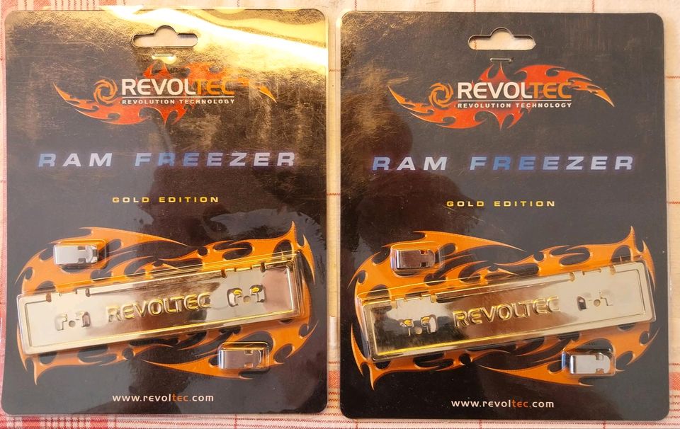 Zwei Stück Revoltec RAM Freezer in Lauta