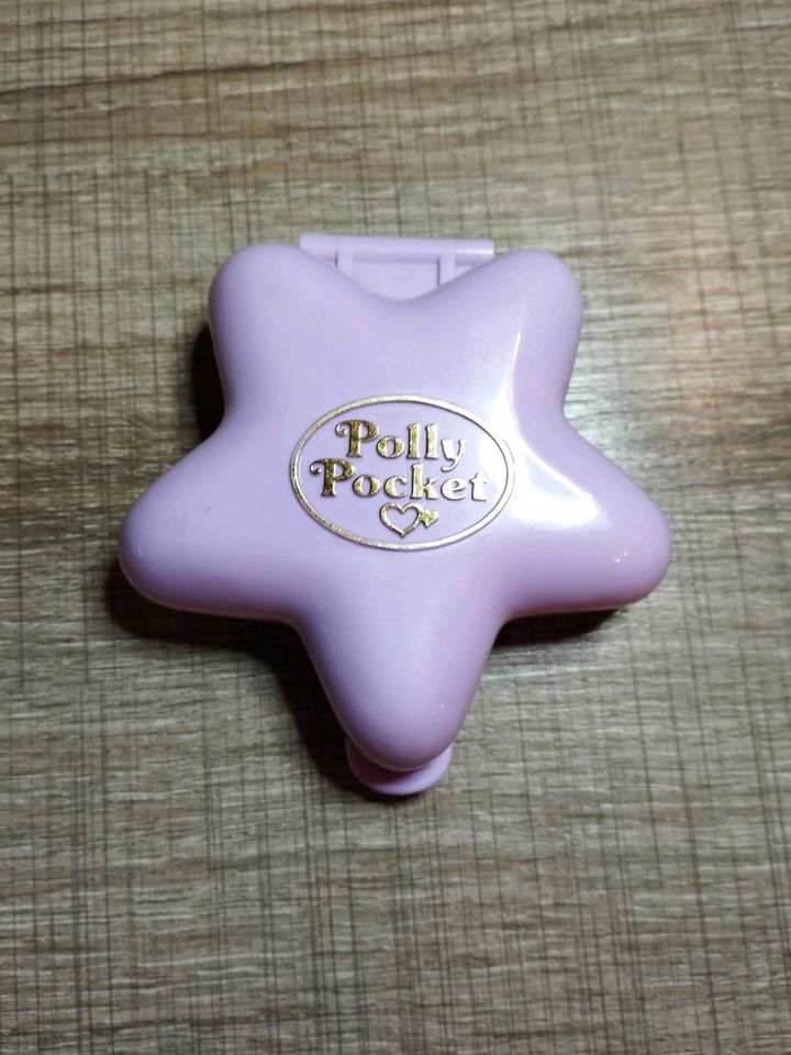Vintage Polly Pocket von 1992 Schatulle Stern Fairy Purple in Mömbris