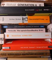 Büchersammlung Romane Trainspotting Rainald Grebe Illuminatus Berlin - Treptow Vorschau