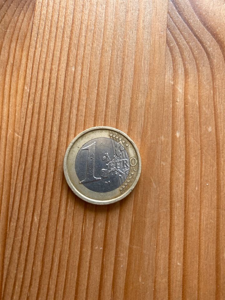 Ein Euromünze/ Fehlprägung in Schöpstal