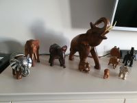Holz Elefanten Gruppe Leipzig - Probstheida Vorschau