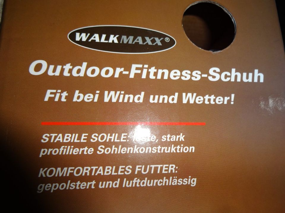 WALKMAXX OUTDOOR FITNESS SCHUH NEU OVP TOP BEI WIND UND WETTER in Kerken