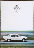 Prospekt Mercedes-Benz W123 230C 280C 280CE 1/1977 Nordrhein-Westfalen - Mönchengladbach Vorschau