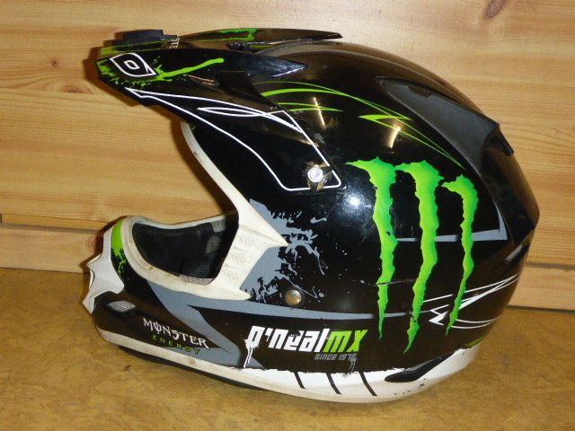 MONSTER ENERGY - O'NEAL ONEAL MX Cross  Enduro BMX Helm in Lauchhammer