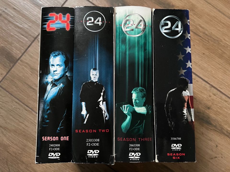 24 Staffel 1,2,3,6 DVD in Wildau