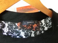 Zara Netz Pullover Strick L 40 44 Rückseite Netzeinsatz schwarz Baden-Württemberg - Dettingen an der Iller Vorschau