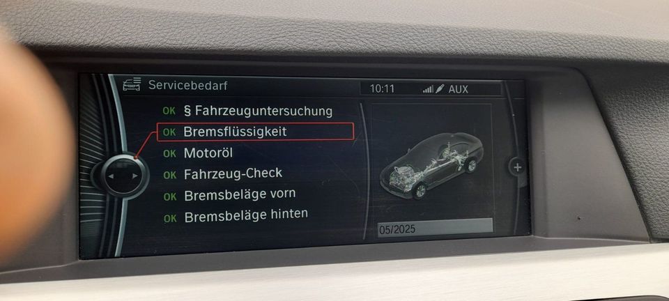 BMW-550i-408ps-Index12 Injektoren-Voll-deutsch-Scheckheftgepflegt in Kandern