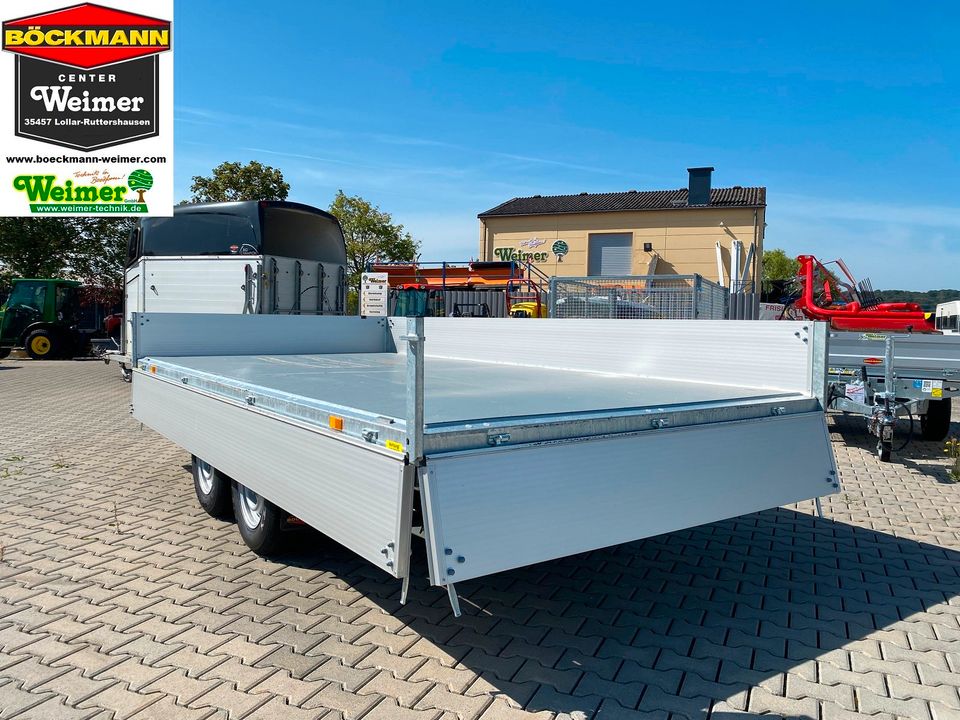 Böckmann DK-AL 4121/35 P Dreiseitenkipper Anhänger 3500kg #175416 in Lollar