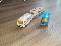 Siku 2518 VW LT28 Camper mit Caravan, SIku 1624 Mercedes 208 Baden-Württemberg - Stockach Vorschau