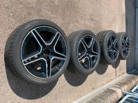 4 Sommer Räder Bridgestone / Pirelli mit schwarzen Alufelgen AMG Stuttgart - Vaihingen Vorschau