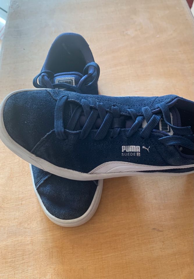 Puma Suede dunkelblau Wildleder Gr.38 guter Zustand in Saarbrücken