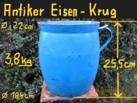 Antiker Eisen Krug - dicht - mit Patina Niedersachsen - Lemgow Vorschau