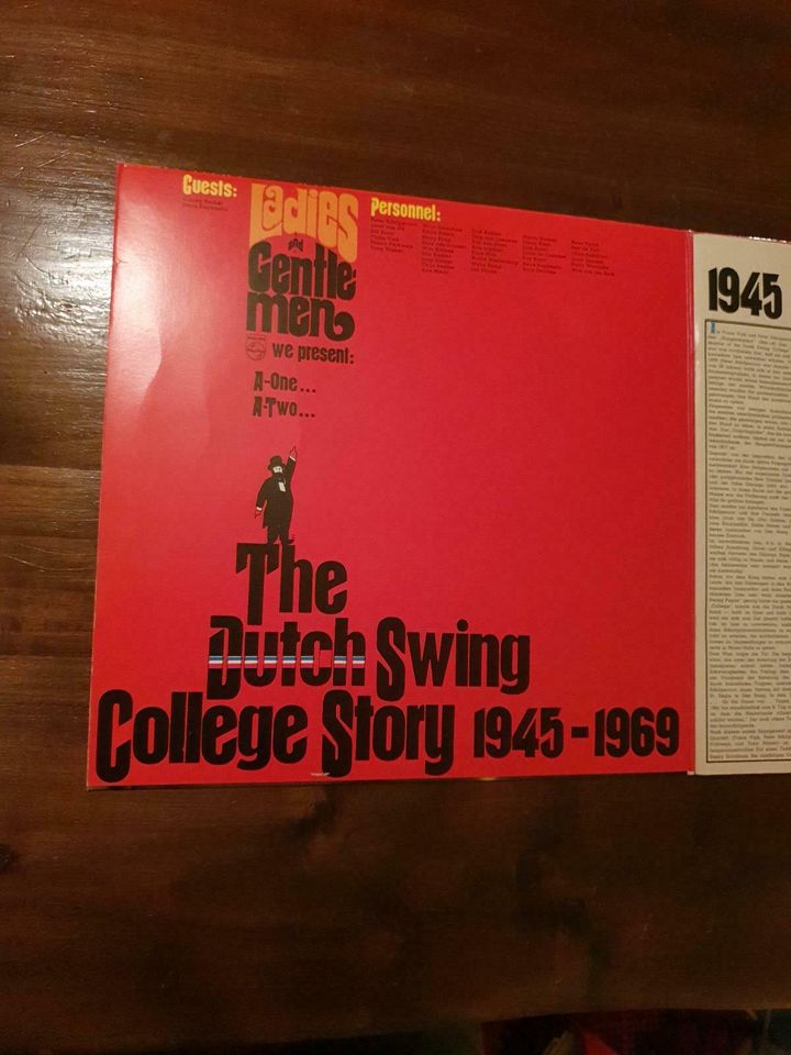 Vinyl Doppel-LP The Dutch Swing College Band in Hamburg