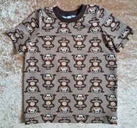 Shirt T-Shirt Äffchen Handmade Gr.98 NEU! Leipzig - Burghausen-Rückmarsdorf Vorschau