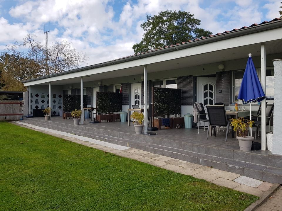 Ferienwohnungen Rügen Wasserblick Garten Terrasse Boot Kanu in Zudar