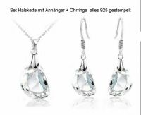 Nur 1x vorrätig Schmuck-Set Halskette+Ohrringe 925 Silber NEU Nordrhein-Westfalen - Reichshof Vorschau