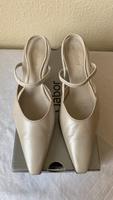 Damenschuhe Gabor Slingpumps off-white Leder Absatz 60 mm Sachsen - Chemnitz Vorschau