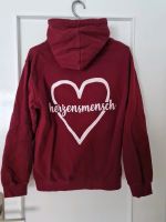 Hoodie mit Backprint "Herzensmensch" Nordrhein-Westfalen - Borgentreich Vorschau