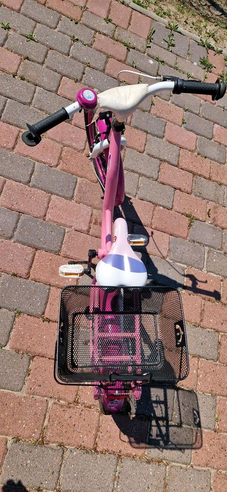 S'cool Kinder-, Mädchen Fahrrad Rosa 18" Zoll in Beldorf