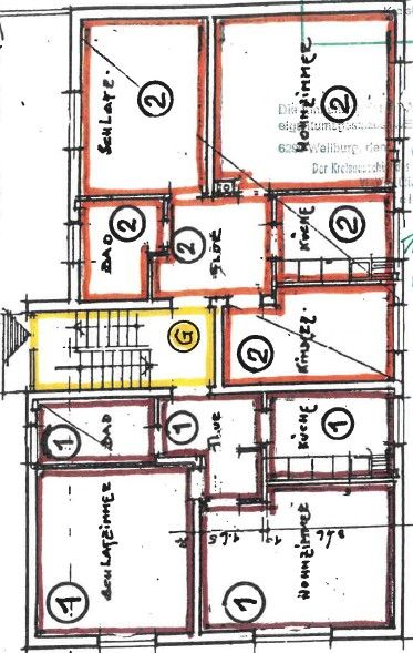 Wohnung 1: 2-Zimmer-Eigentumswohnung im ERDGESCHOSS direkt am Feldrand!!! in Villmar