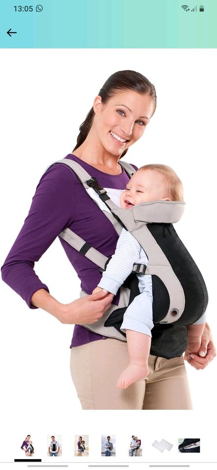 Carry Star Babytrage in Pouch (Muldestausee)